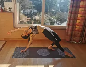 752505498294 REETUAL Yoga Mat Adores Sweat Mandala #2