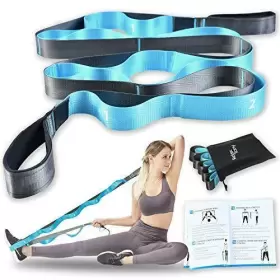 RT-SBWL01 RELAX TONY Yoga Stretching Strap Loops Elastic #2