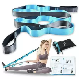 RT-SBWL01 RELAX TONY Yoga Stretching Strap Loops Elastic