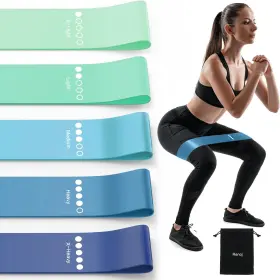 198168152560 RENOJ Resistance Bands Elastic Pilates Flexbands