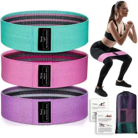 739608133956 RENOJ Resistance Bands Exercise Workout Women