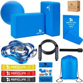 726334686764 REPICLIFE Yoga Block Set Strap Mini Ball Bands