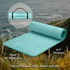840216300910 RETROSPEC Solana Yoga Mat Strap Ridge #2