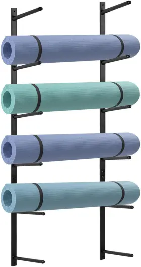 792966742055 RETYION Yoga Mat Holder Wall Mount Storage