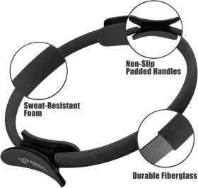 445029340325 RITFIT Pilates Ring Circle Magic Fitness Toning #3