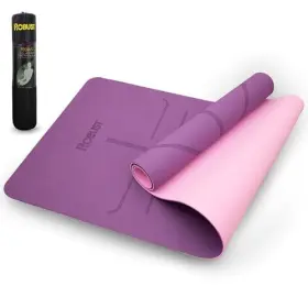 724049336042 ROBUST Yoga Mat Slip Position Lines #2