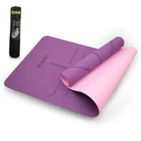 724049336042 ROBUST Yoga Mat Slip Position Lines