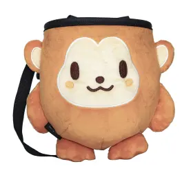 665415454253 ROCKBUDDY Chalk Bag Climbing Bouldering Monkey
