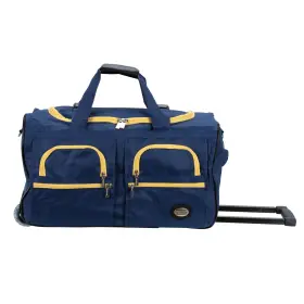 PRD340-NAVY ROCKLAND Rolling Duffel Bag