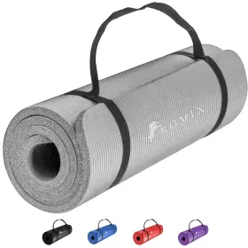 YGMT-10MM-GRY ROMIX Yoga Mat YGMT-10MM-GRY ROMIX Yoga Mat