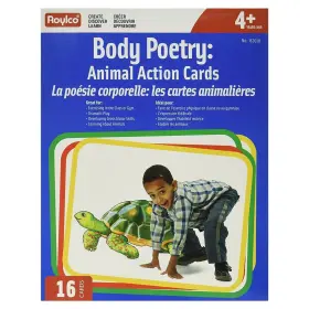 R62010 ROYLCO Body Poetry Animal Action Cards Set #3 R62010 ROYLCO Body Poetry Animal Action Cards Set #3