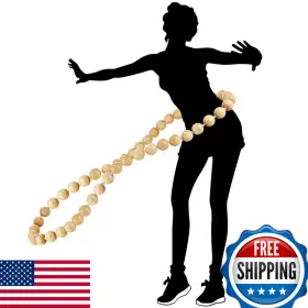 B07C7QKYX1 RR ROUND RICH DESIGN Solid Wood Massage Hoop Sound