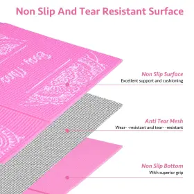 731905943979 RUILIXIN Yoga Mat Women Slip Exercise Gym Travel #3