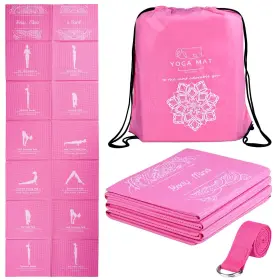 731905943979 RUILIXIN Yoga Mat Women Slip Exercise Gym Travel