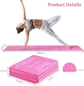 744759823069 RUILIXIN Yoga Mat Women Slip Exercise Gym Travel #2