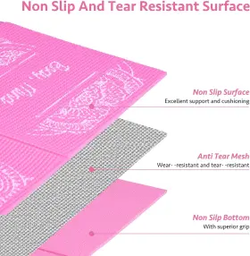 744759823069 RUILIXIN Yoga Mat Women Slip Exercise Gym Travel #3