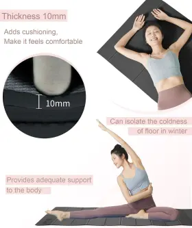 764046794414 RYTMAT Yoga Mat Folding Exercise Workout #3