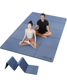 794000679648 RYTMAT Folding Yoga Mat Workout Slip Tpe Ex