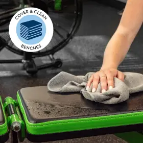 210801 S-T INC Microfiber Sweat Towel Gym Yoga #2