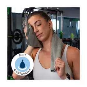 511801 S-T INC Microfiber Sweat Towel Gym Yoga Workout Tow #3