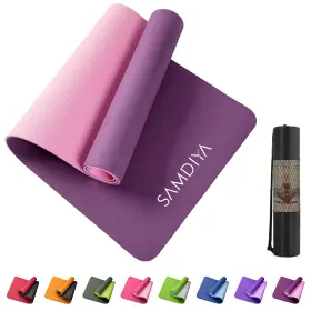 559675021076 SAMDIYA Yoga Mat Tpe Classic Pro Eco Slip Fitn