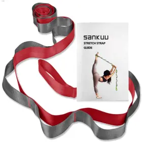 Mc-yoga-straps SANKUU Stretching Strap Loops Workout Poster