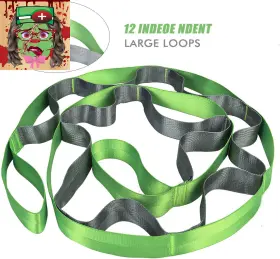 705353500879 SANKUU Yoga Stretching Strap Loops Workout #3