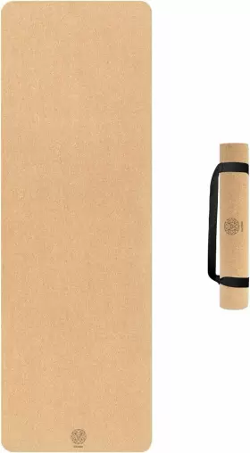 752913328947 SATORI CONCEPT Cork Yoga Mat Eco Rubber