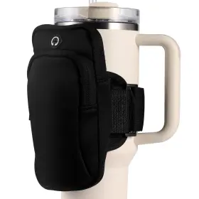 78789 SAVITA Gym Water Bottle Pouch Double Holder Sleeve