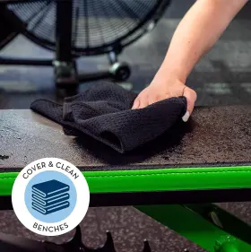 344801 SCHROEDER TREMAYNE Microfiber Sweat Towel Gym Yoga #2 344801 SCHROEDER TREMAYNE Microfiber Sweat Towel Gym Yoga #2