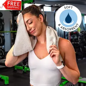 SAN-TEKE103-52 SCHROEDER TREMAYNE Microfiber Sweat Towel Gym #3