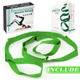 937959651677 SCOTAMALONE Stretching Strap Yoga Physical #2