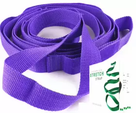 937959651691 SCOTAMALONE Stretching Strap Yoga Stretch Book