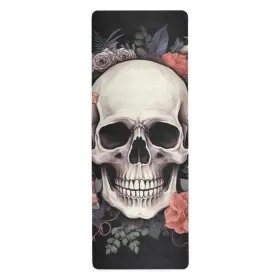 E05Y20011 SDMKA Skull Yoga Mat Women Men Slip Exercise Th