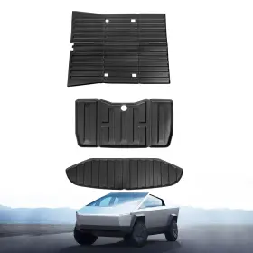 SB-9N2MJ SEAMLESS TRAVERSE Bed Mats Tesla Cybertruck Tpe