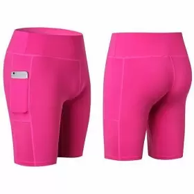 7070523228195 SEASONS Yoga Shorts Stretchable Phone Pocket