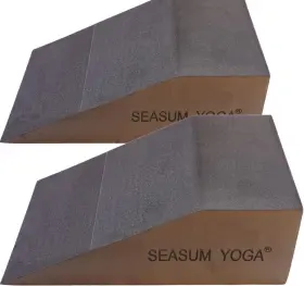 762949981160 SEASUM YOGA Squat Wedge Blocks Pack Ramp Slip