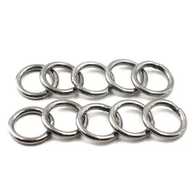 669591040125 SEERAPHEE Steel Welded Round Rings Yoga Dog #2
