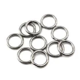 669591040125 SEERAPHEE Steel Welded Round Rings Yoga Dog