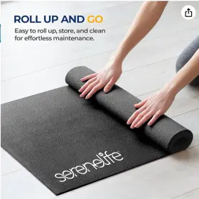 842893173023 SERENELIFE Yoga Mat Slip Exercise Fitness Anti #2