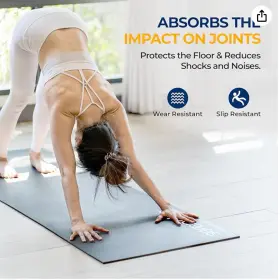 842893173023 SERENELIFE Yoga Mat Slip Exercise Fitness Anti #3