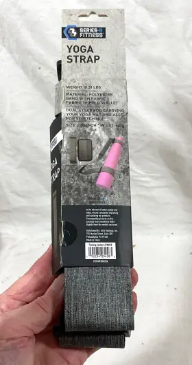 192234034583 SERIE 8 FITNESS Yoga Strap Stretching Mat #3