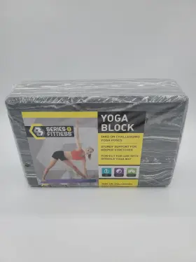 400027726639 SERIES 8 YOGA BLOCK Fitness Marble Exercise