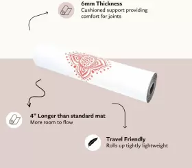 850024670341 SHAKTI WARRIOR Tpe Yoga Mat Artist Eco Slip #3