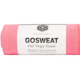 683405521846 SHANDALI Yoga Towel Pink Microfiber Absorbent