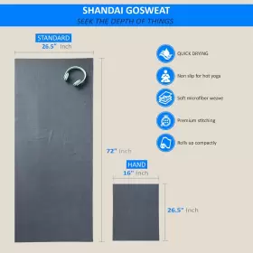743724563979 SHANDALI Yoga Gosweat Microfiber Towel Absorbent #2