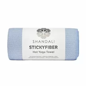 791102516628 SHANDALI Stickyfiber Yoga Towel Silicone Backed