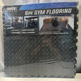 GMB492T-6T SHOCK ATHLETIC Gym Flooring Covers Feet GMB492T-6T SHOCK ATHLETIC Gym Flooring Covers Feet