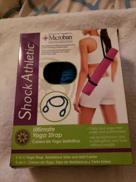 YA9218 SHOCK ATHLETIC Ultimate Yoga Strap Carrier Resistance