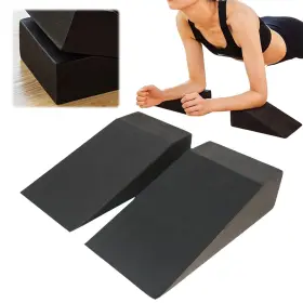 711181147964 SHUNMAII Yoga Wedge Blocks Stretch Slant Board